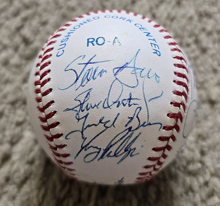 1989 Oakland A’s Team Signed AUTO Baseball World Series Champions