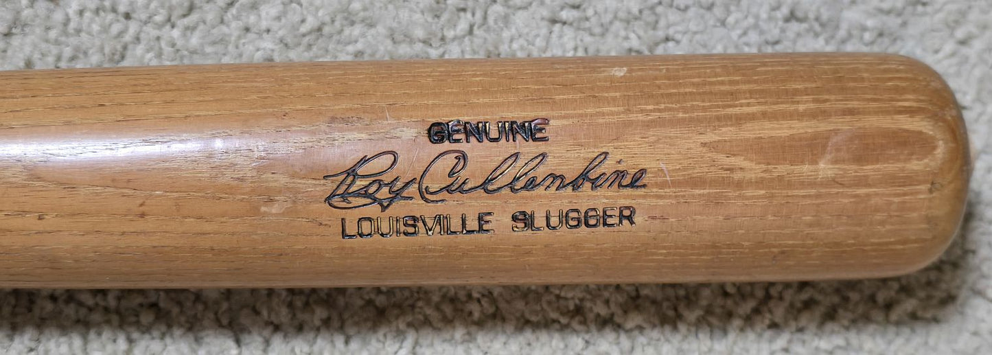 Circa 1938-43 Roy Cullenbine Game Issue Louisville Slugger Professional Model Bat Detroit Tigers Yankees