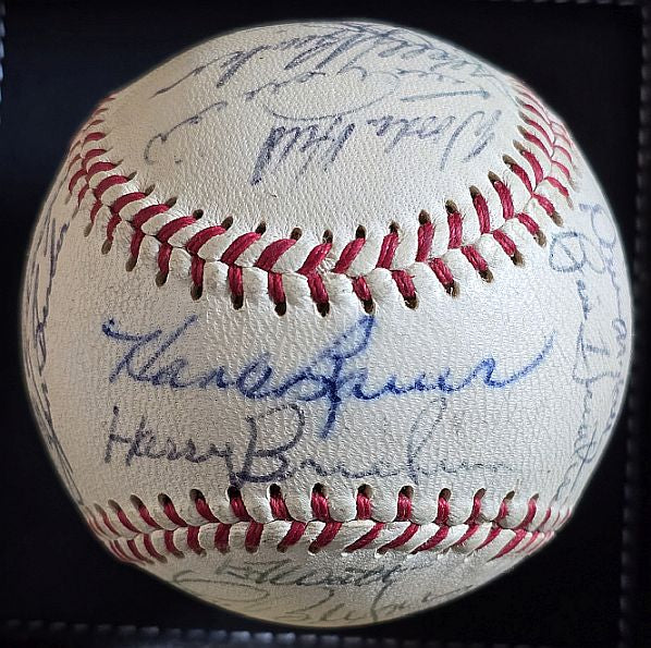 1967 Baltimore Orioles Team Signed AUTO (OAL – Cronin) Baseball #2 by 27