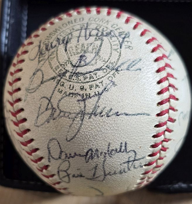 1967 Baltimore Orioles Team Signed AUTO (OAL – Cronin) Baseball #2 by 27