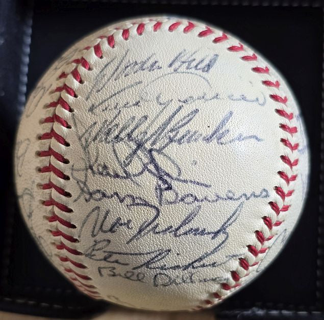 1967 Baltimore Orioles Team Signed AUTO (OAL – Cronin) Baseball #2 by 27