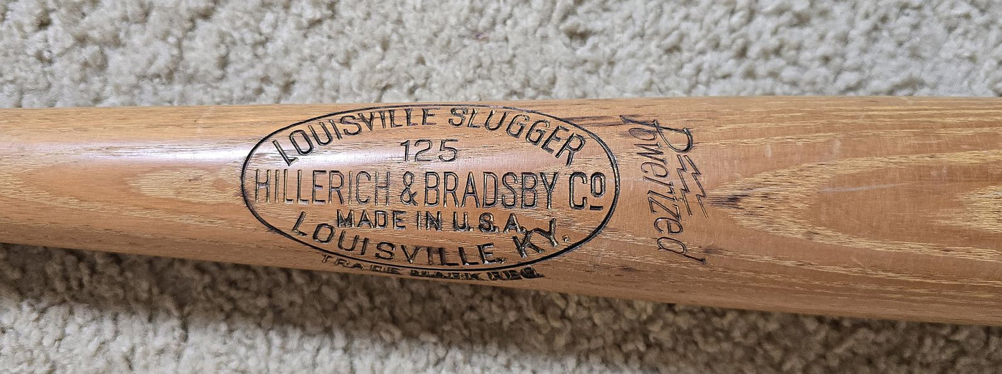 Circa 1938-43 Jim Tobin Game Issue Louisville Slugger Professional Model Bat Tigers Pirates Braves