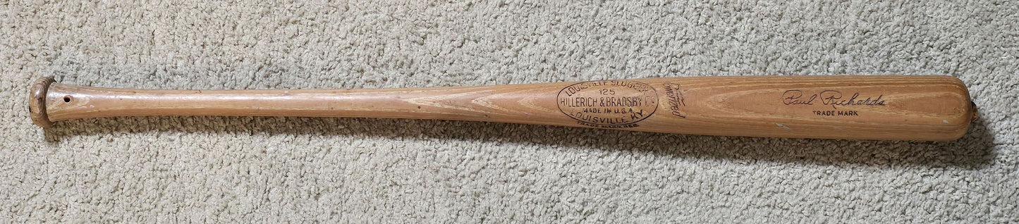 Circa 1938-43 Paul Richards Game Issue Louisville Slugger Professional Model Bat Detroit Tigers Orioles