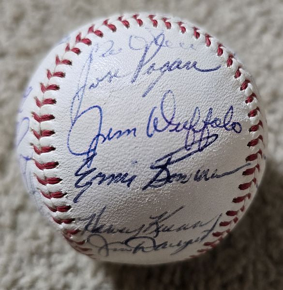 1963 San Francisco Giants Team Signed AUTO Baseball /w 26 sigs - Willie Mays