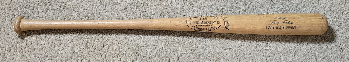 Circa 1964-72 Tony Taylor Batting Practiced Used Louisville Slugger Professional Model Bat Cuban 2 X All-Star - Phillies HOF #1