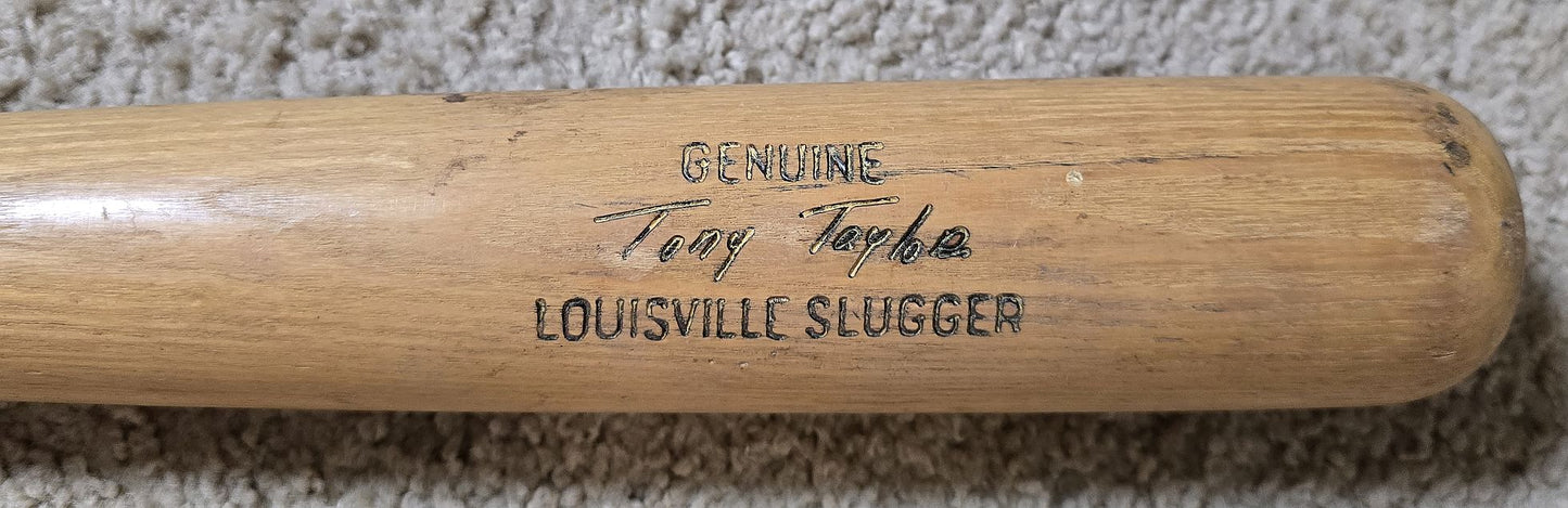 Circa 1964-72 Tony Taylor Batting Practiced Used Louisville Slugger Professional Model Bat Cuban 2 X All-Star - Phillies HOF #1