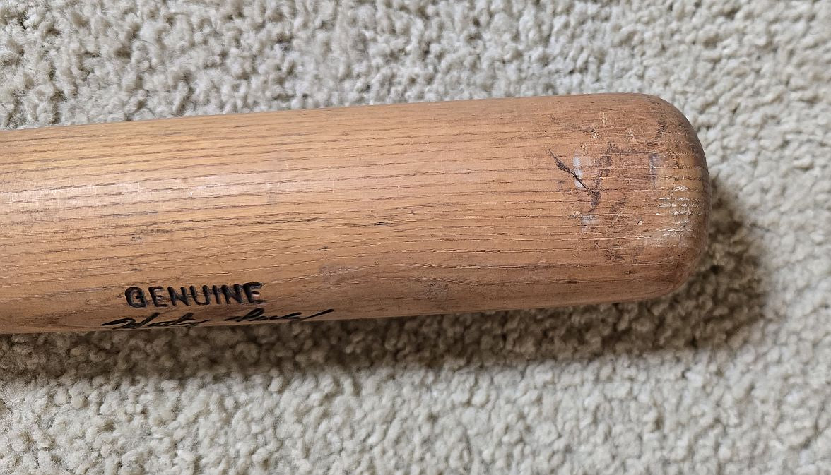 Circa 1970 Marty Perez Game Used Louisville Slugger Bat California Angels