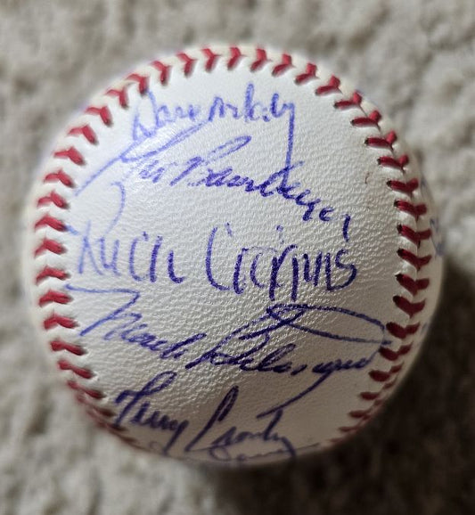 1972 Baltimore Orioles Team Signed AUTO (OAL – Cronin) Baseball /w 29 sigs