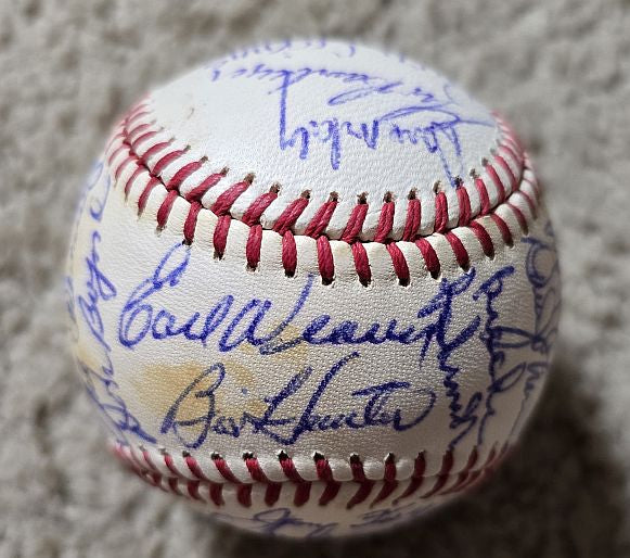 1972 Baltimore Orioles Team Signed AUTO (OAL – Cronin) Baseball /w 29 sigs