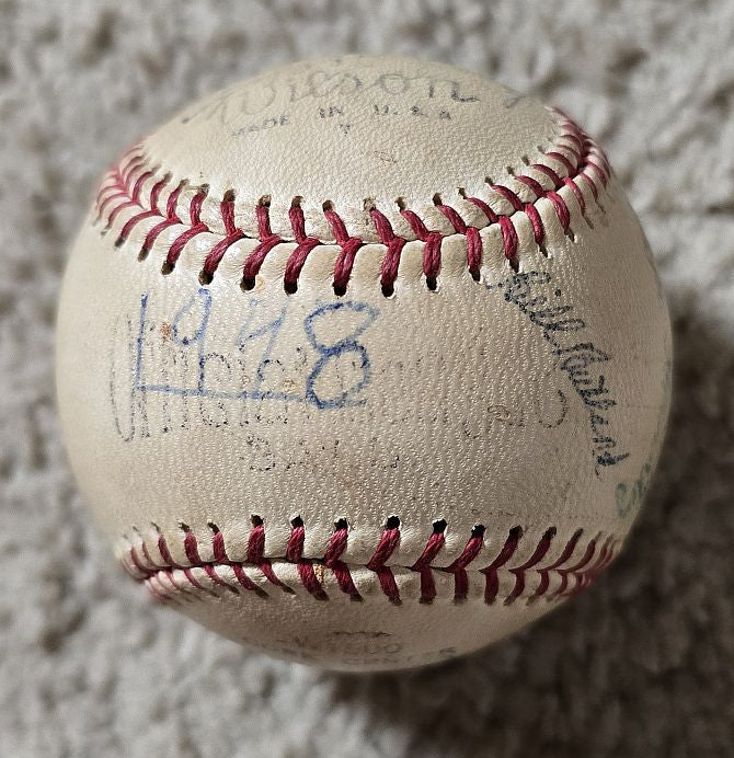 1948 Hollywood Stars Team Signed AUTO Baseball PCL /w 23 Sigs