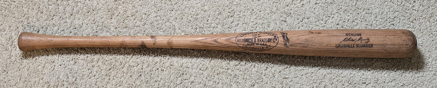 Circa 1970-71 Chico Ruiz Game Used Louisville Slugger Bat California Angels