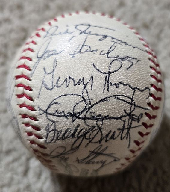 1966 Boston Red Sox Team Signed AUTO (OAL – Cronin) Baseball /w 28 Sigs