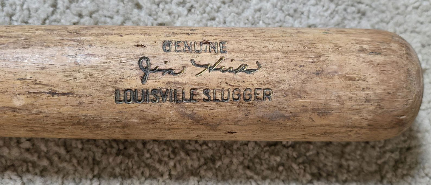 Circa 1970 Jim Hicks Game Used Louisville Slugger Bat California Angels