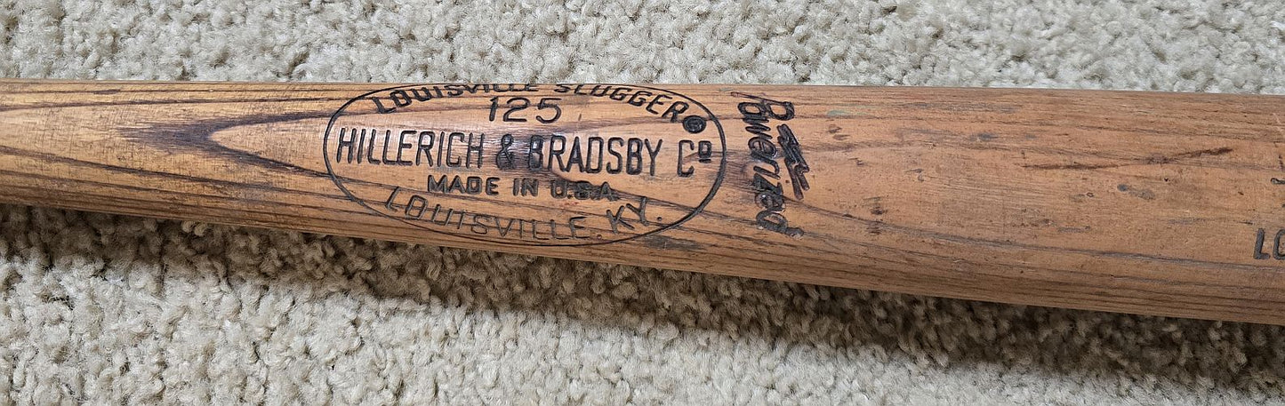 Circa 1969-70 Bill Voss Game Used Louisville Slugger Bat California Angels