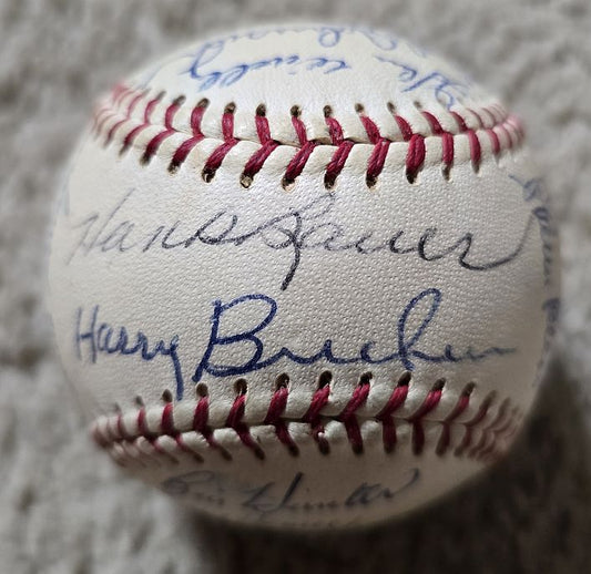 1967 Baltimore Orioles Team Signed AUTO (OAL – Cronin) Baseball by 23
