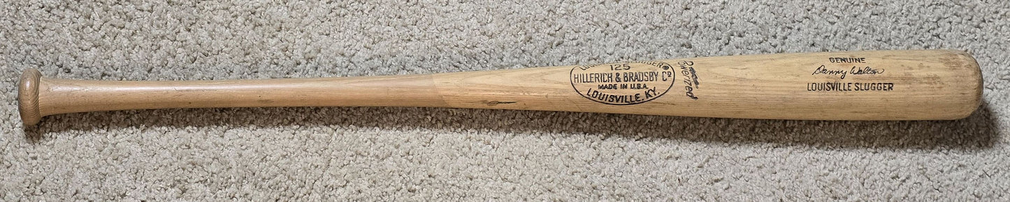 Danny Walton Game Used Louisville Slugger Bat Circa 1969-70 Seattle Pilots or 1st year Milwaukee Brewers