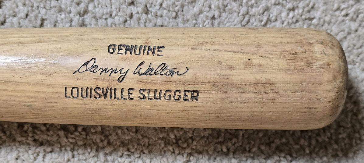Danny Walton Game Used Louisville Slugger Bat Circa 1969-70 Seattle Pilots or 1st year Milwaukee Brewers