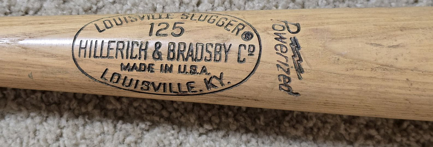 Danny Walton Game Used Louisville Slugger Bat Circa 1969-70 Seattle Pilots or 1st year Milwaukee Brewers