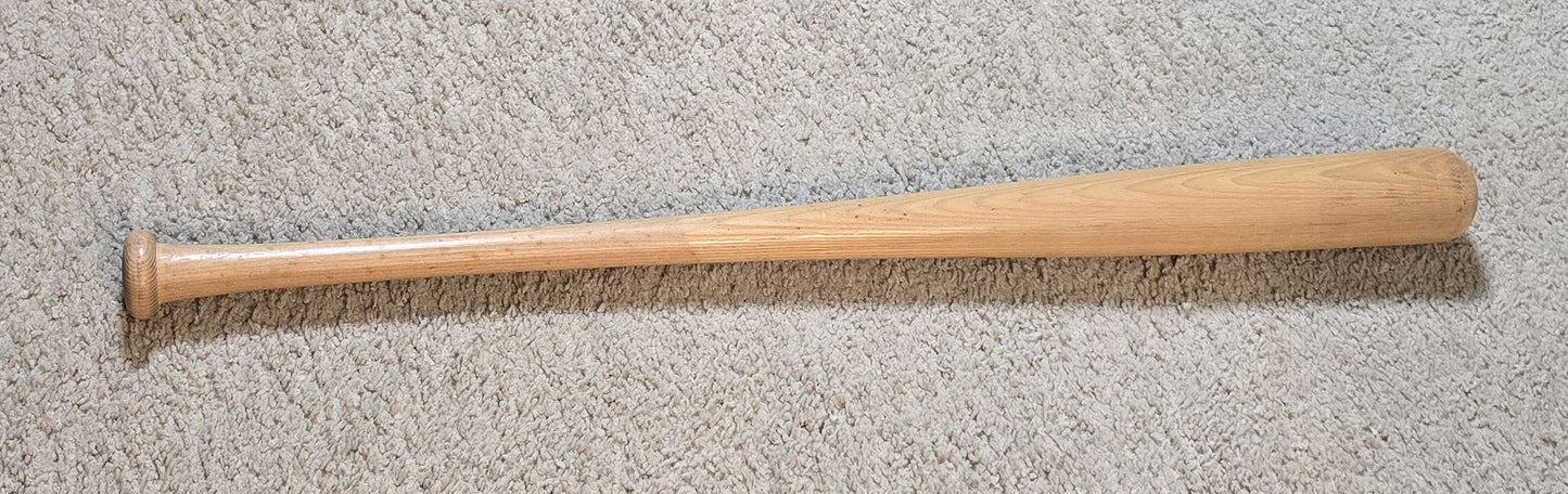 Circa 1964-72 Wes Covington Batting Practiced Used Professional Model Louisville Slugger Professional Model Bat #1 Braves Dodgers