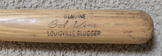 Circa 1970-72 Bobby Wine Batting Practice Used Louisville Slugger Bat #3