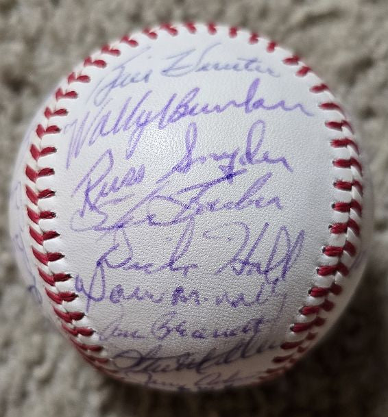 1965 Baltimore Orioles Team Signed AUTO (OAL – Cronin) Baseball by 29