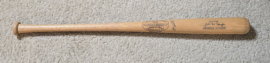 Circa 1964-72 Wes Covington Batting Practiced Used Professional Model Louisville Slugger Professional Model Bat #2 Braves Dodgers
