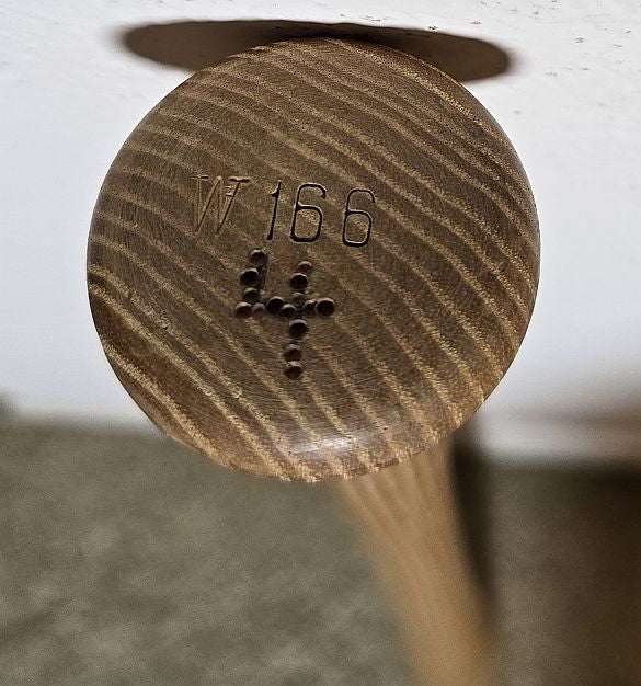 Circa 1964-72 Wes Covington Batting Practiced Used Professional Model Louisville Slugger Professional Model Bat #2 Braves Dodgers