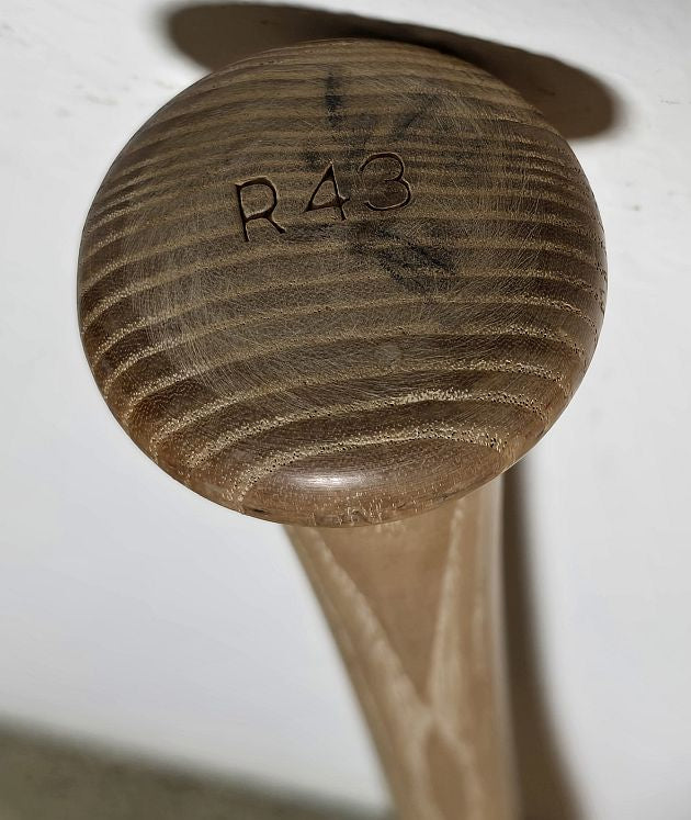 1972 Denver Bears Team Signed AUTO Texas Rangers AAA Dick Nen Game Ready Louisville Slugger Bat