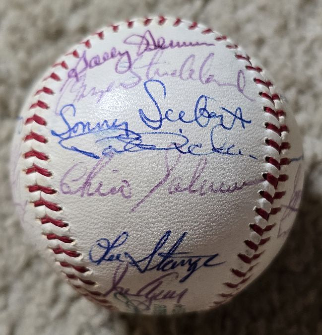 1964 Cleveland Indians Team Signed AUTO (OAL – Cronin) Baseball /w 24 Sigs