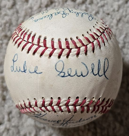 1956 Seattle Rainiers Teamed Signed AUTO Baseball PCL Cincinnati Reds /w 20 sigs