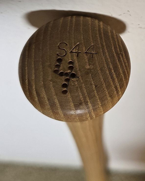 Circa 1970-72 Bobby Wine Batting Practice Used Louisville Slugger Bat #4