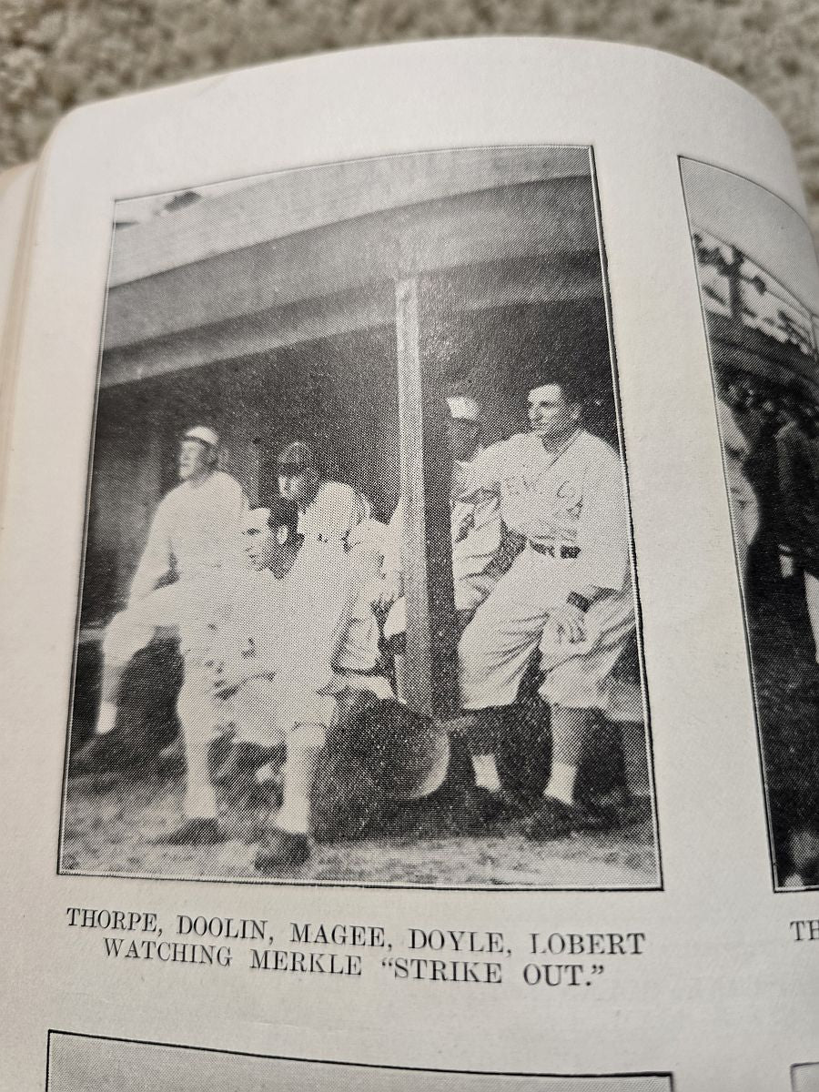 1913–14 MLB Official World Tour Book Yearbook Chicago White Sox vs New York Giants