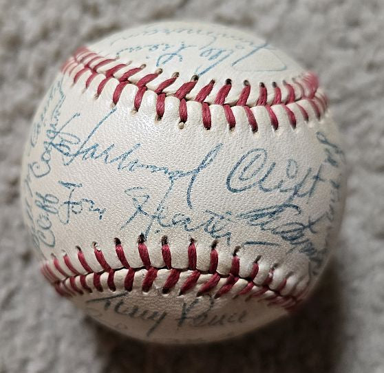 1953 San Francisco Seals Team Signed AUTO Baseball PCL Loaded with 29 Sigs