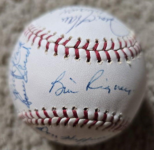 1967 California Angels Team Signed AUTO (OAL – Cronin) Baseball #2 /w 25 Sigs