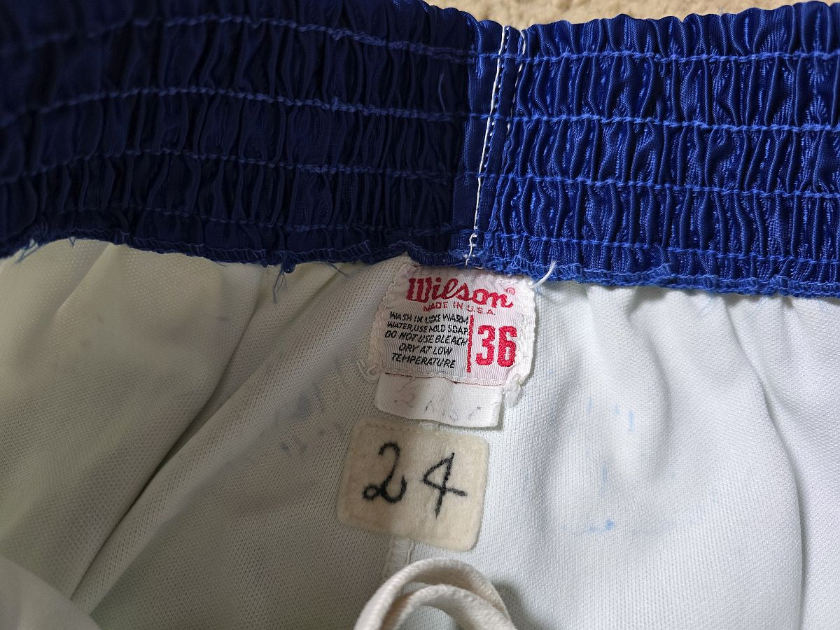 Wali Jones Game Worn Philadelphia 76ers Game Worn Home Shorts Circa 1968-70
