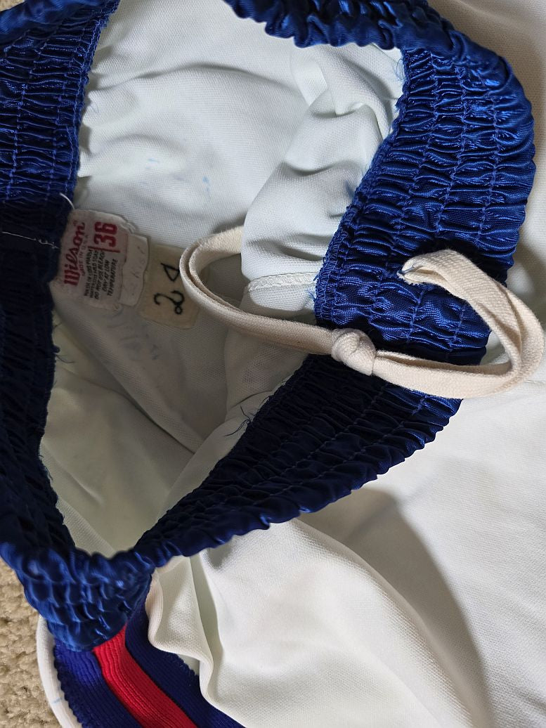 Wali Jones Game Worn Philadelphia 76ers Game Worn Home Shorts Circa 1968-70