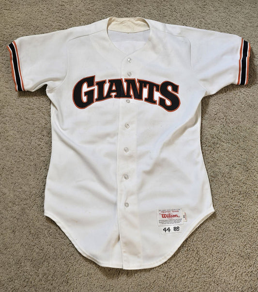 1986 Willie McCovey San Francisco Giants Game Worn Spring Training Jersey