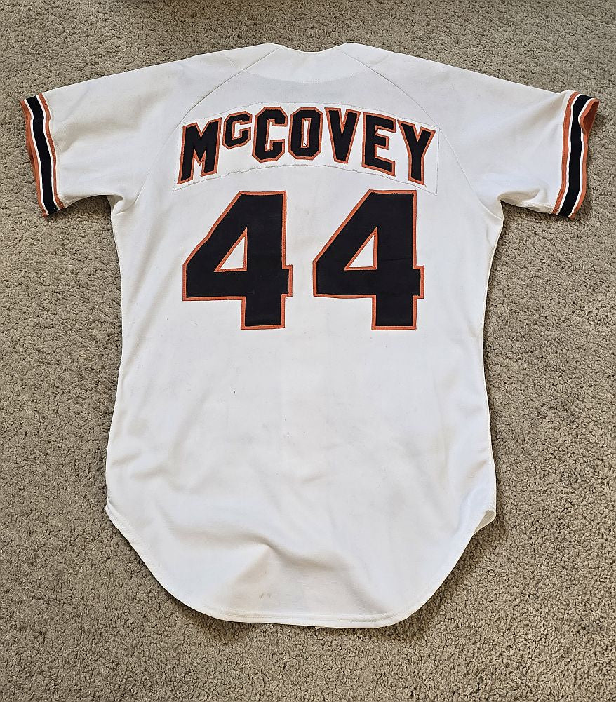 1986 Willie McCovey San Francisco Giants Game Worn Spring Training Jersey