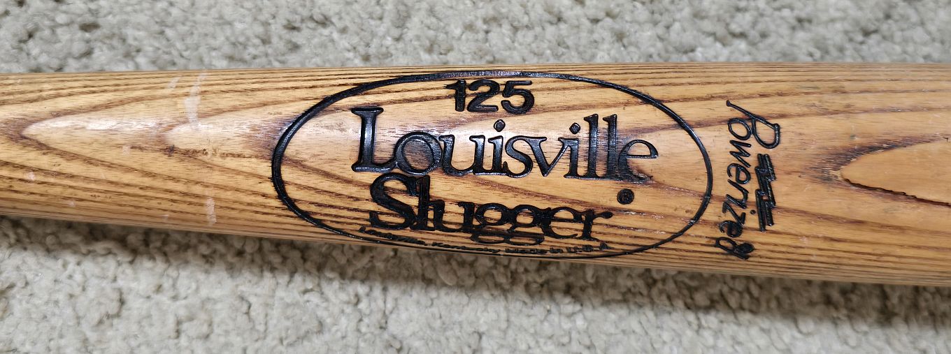 Circa 1980 Terry Whitfield Game Used Louisville Slugger Bat San Francisco Giants