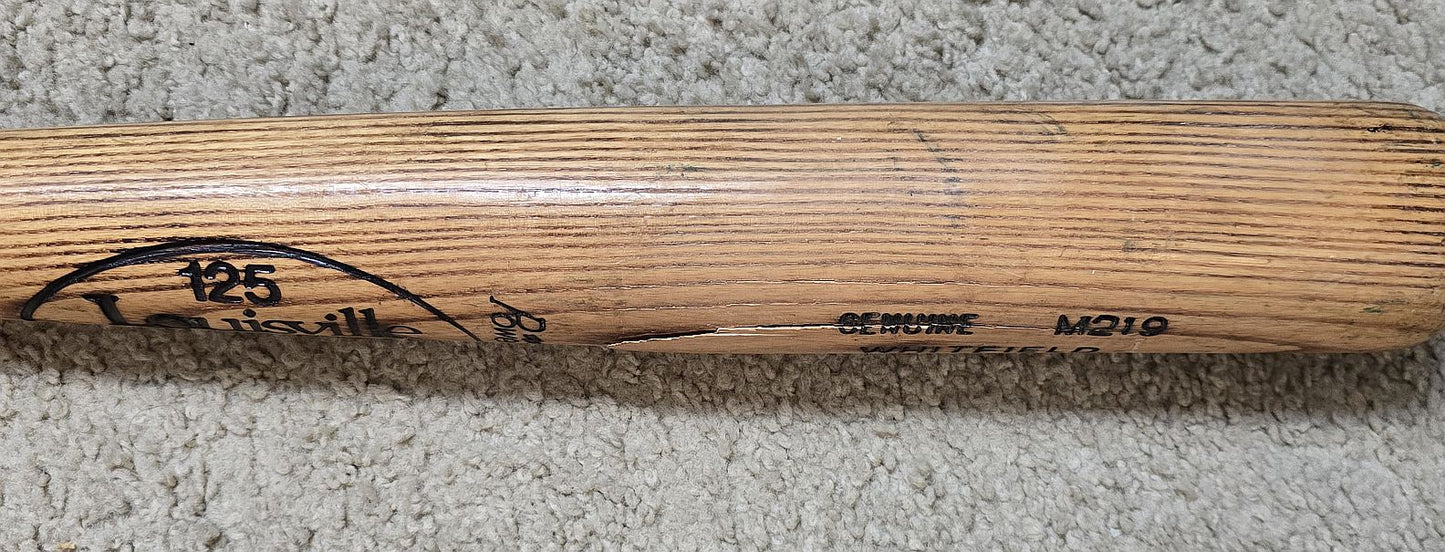 Circa 1980 Terry Whitfield Game Used Louisville Slugger Bat San Francisco Giants