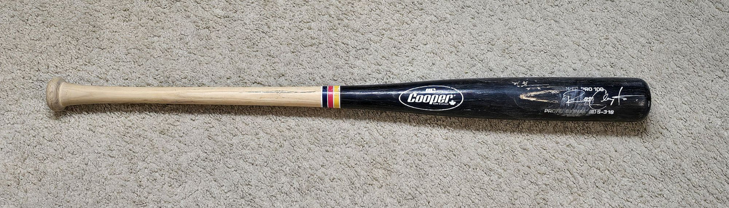 Circa 1991-95 Royce Clayton Game Used Cooper Bat San Francisco Giants