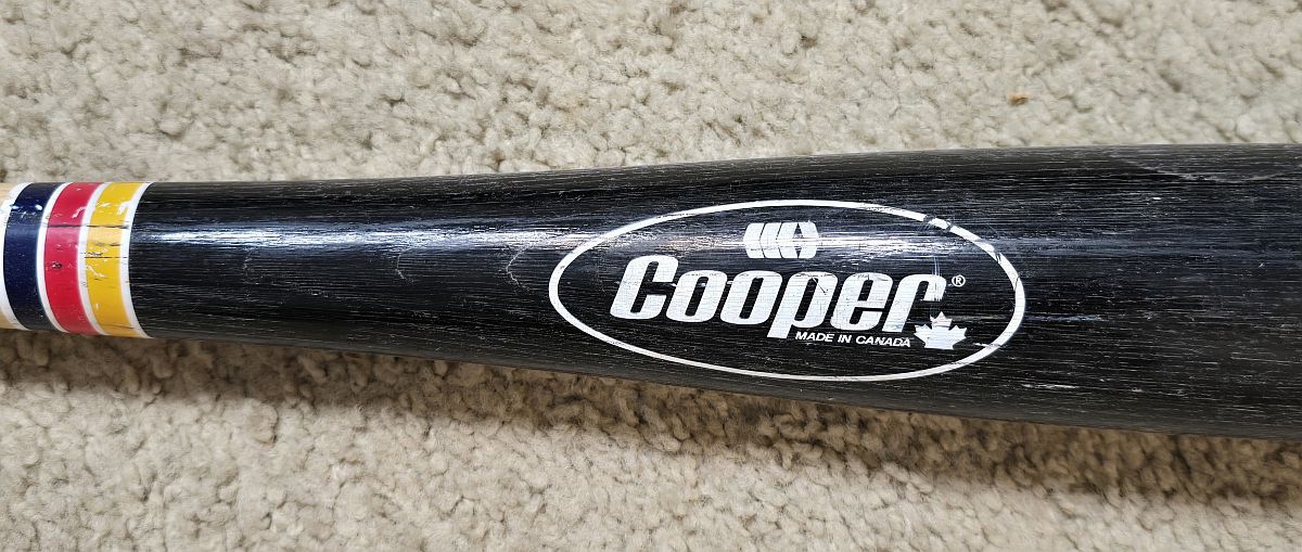 Circa 1991-95 Royce Clayton Game Used Cooper Bat San Francisco Giants