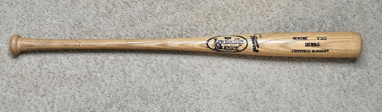 Circa 1986-92 Kelly Downs Game Used Louisville Slugger Bat San Francisco Giants