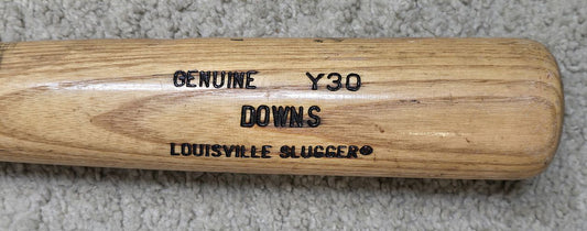 Circa 1986-92 Kelly Downs Game Used Louisville Slugger Bat San Francisco Giants