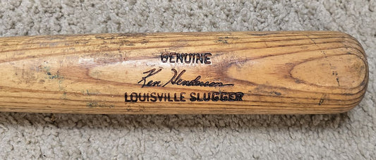 1965-69 Ken Henderson Game Used Louisville Slugger Bat San Francisco Giants