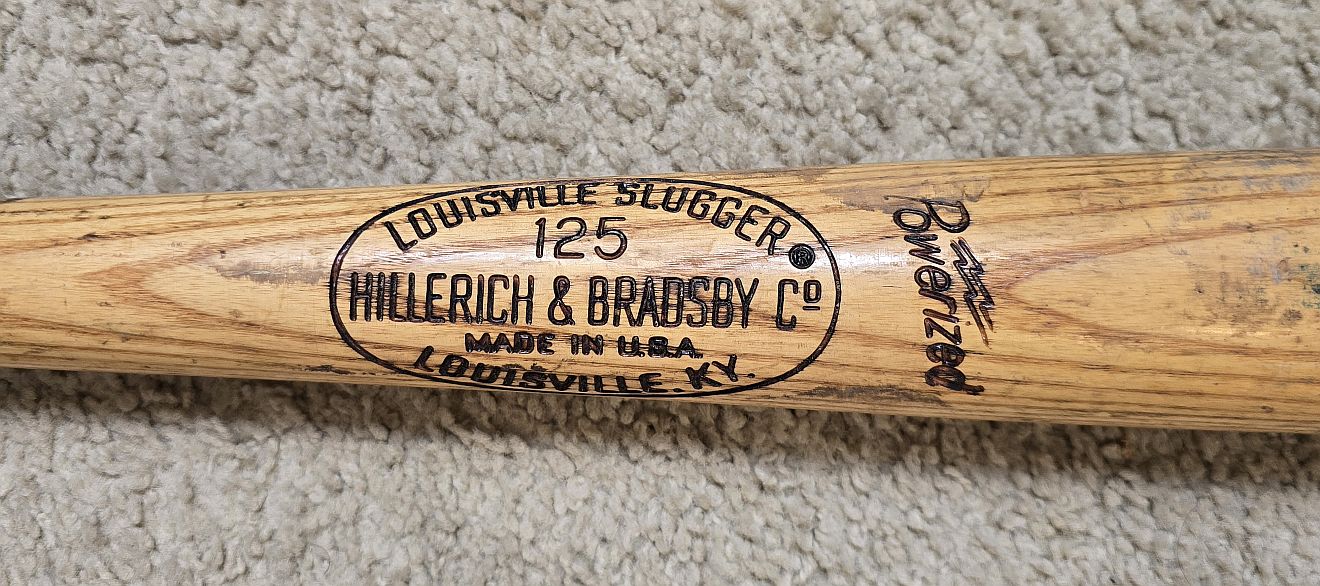 1965-69 Ken Henderson Game Used Louisville Slugger Bat San Francisco Giants