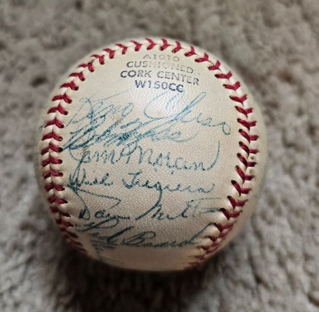 1954 San Francisco Seals Team Signed AUTO Baseball PCL Loaded with 27 Sigs