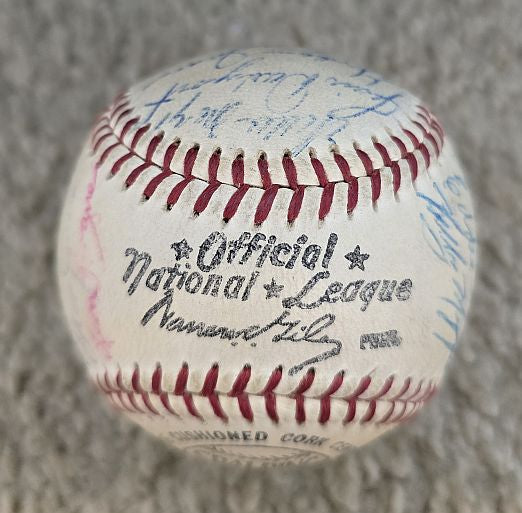 1959 San Francisco Giants Team Signed Baseball /w 27 Sigs Willie Mays