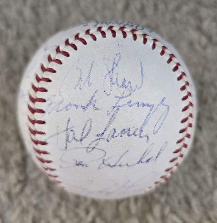 1965 San Francisco Giants Team Signed Baseball /w 26 Sigs Willie Mays