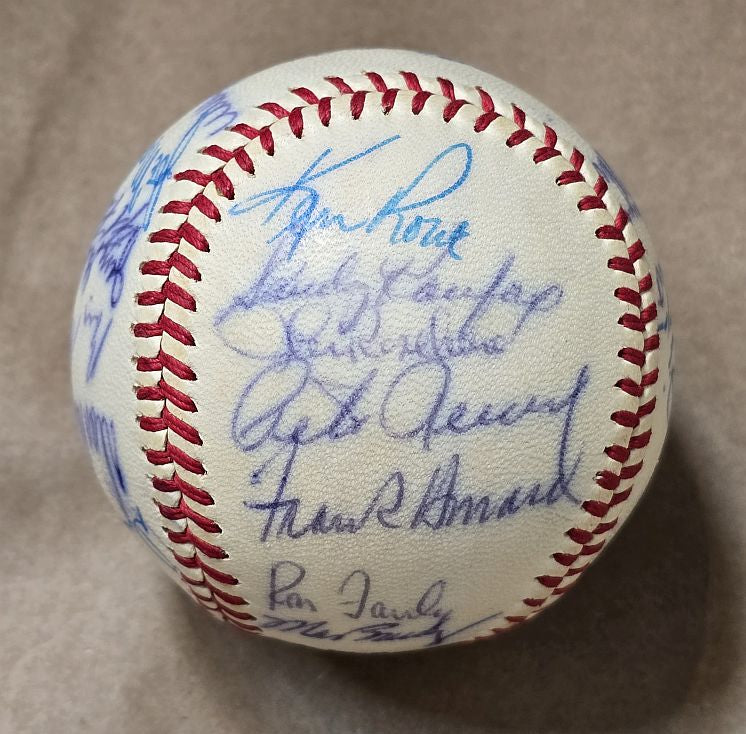 1963 Dodgers World Series Champions Team Signed OAL Baseball /w 28 sigs